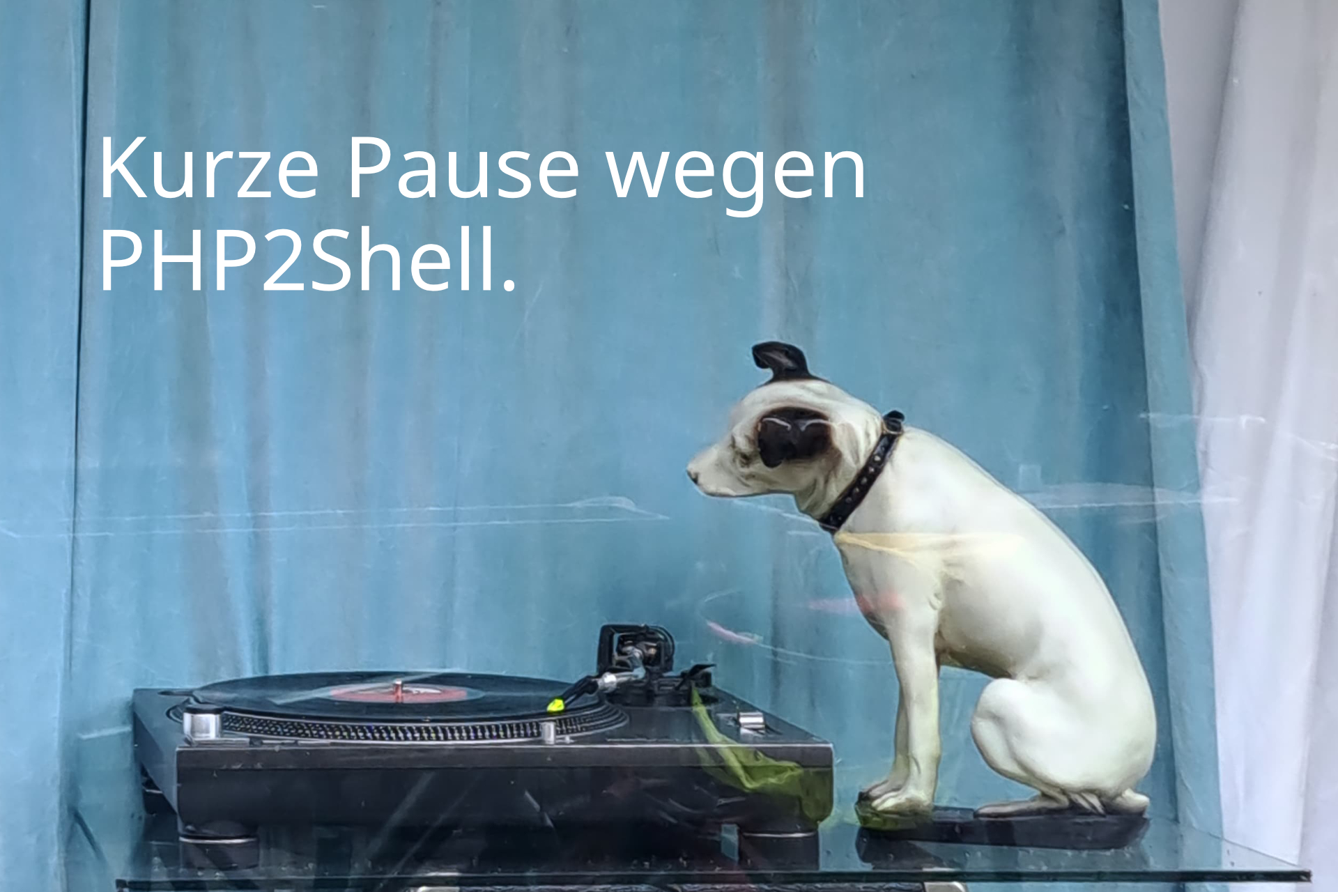 Maintenance-Modus wg. PHP2Shell