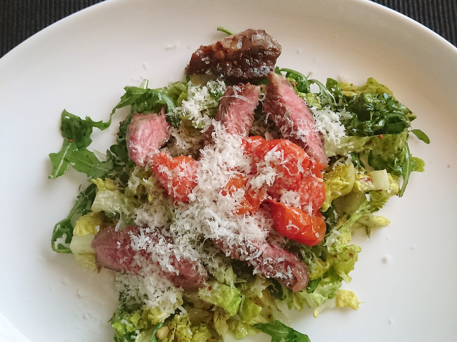 Rinderfilet Salat