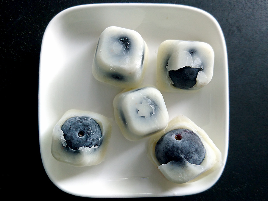 Yoghurt Honig Blaubeeren
