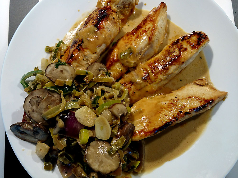 Hähnchenbrustfilet Gemüse