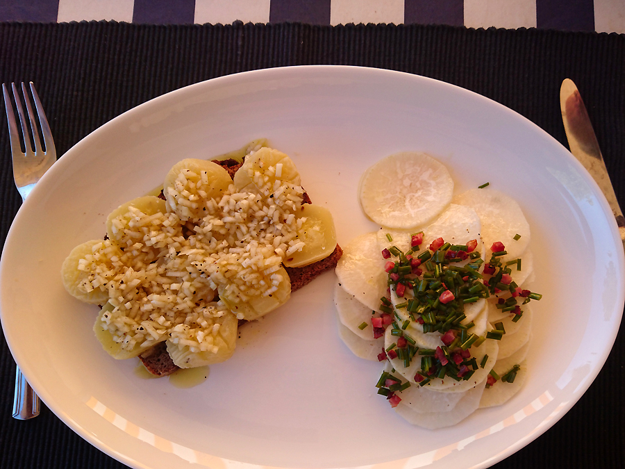 Harzer Zwiebeln Rettich